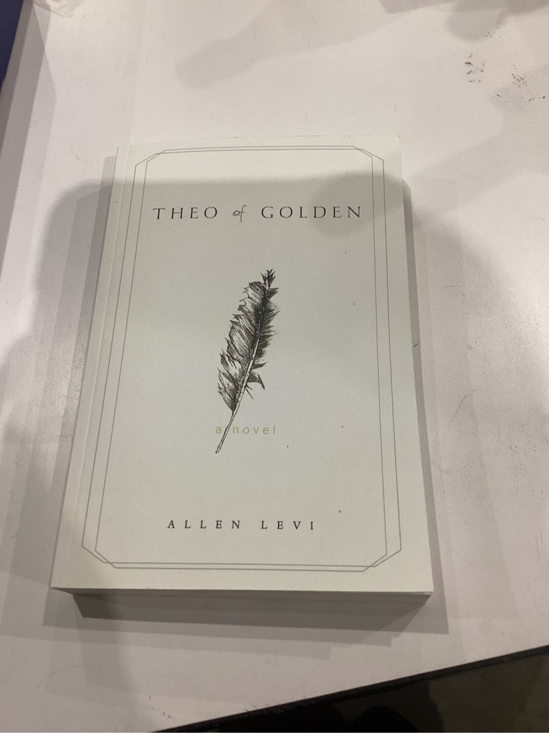 Condition photo showing New/Like New for Theo of Golden: A Novel