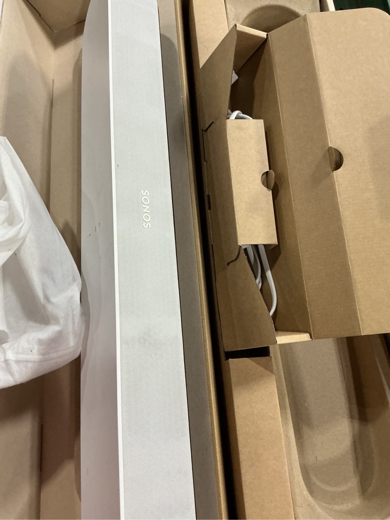 Condition photo showing Good Condition for sonos beam gen 2 - white - soundbar with dolby atmos white soundbar only