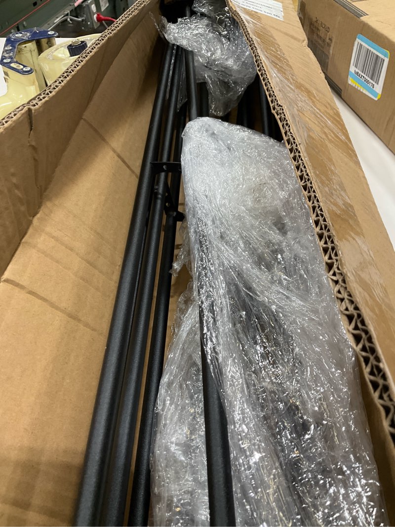 Condition photo showing As Is for 36Inch Hairpin Table Legs,legs for furniture set of 4, Sturdy Cast lron Modern Metal Desk Legs,1300lbs Load Capacity for Coffee Table,Dresser Legs ?Night Stand desk Bench?Desk,workbench legs Black 36IN