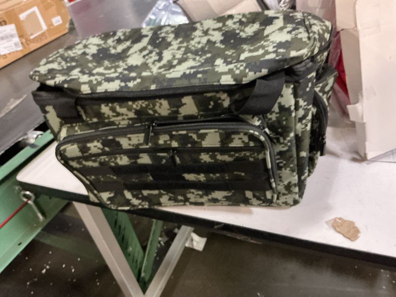Condition photo showing Good Condition for sougayilang fishing tackle bags with 3600 tackle tray - fishing tackle storage bags for saltwater or freshwater fishing gear - padded shoulder strap - tackle box bag fishing bag(green) green with a 3600 tackle tray