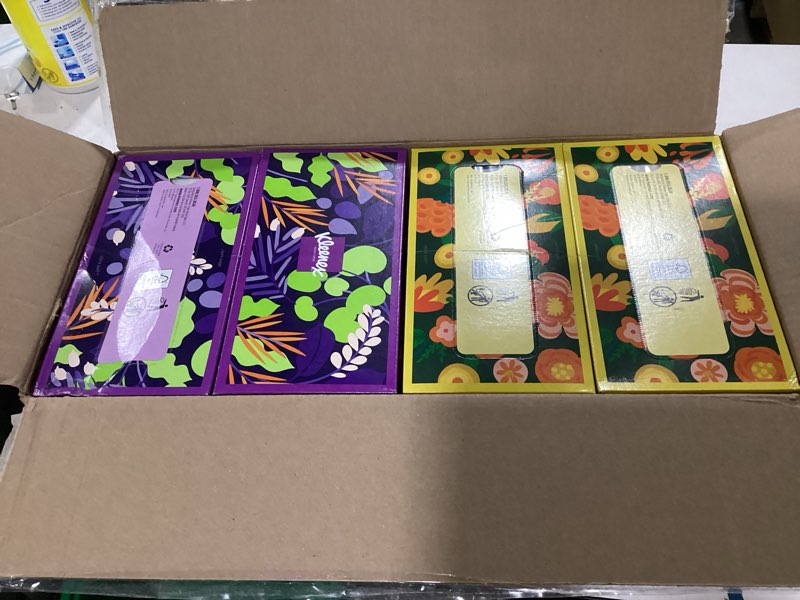 Condition photo showing Good Condition for Kleenex Ultra Soft Facial Tissues, 8 Flat Boxes, 180 Tissues per Box, 3-Ply, Packaging May Vary
