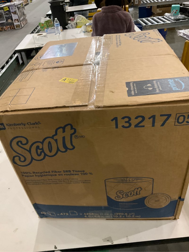 Condition photo showing Good Condition for Scott Professional Essential 100% Recycled Fiber Bulk Toilet Paper for Business  White  KCC13217