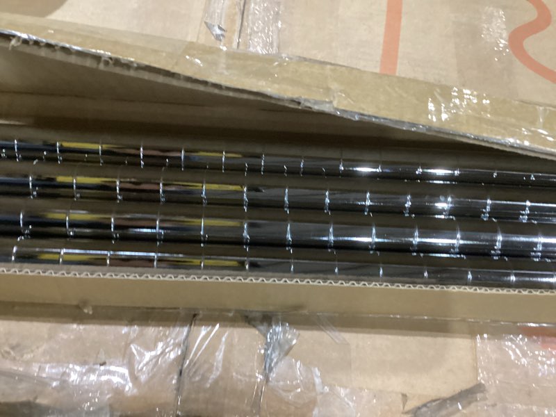 Condition photo showing Good Condition for post size: 74" h x 1" w x 1" d, finish: chrome