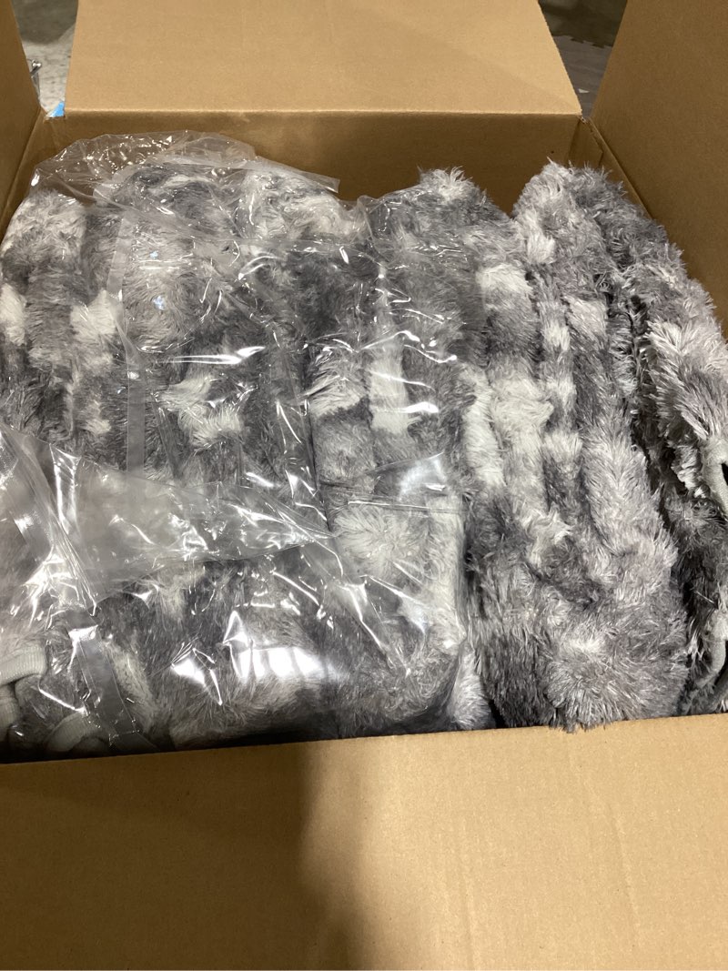 Condition photo showing Good Condition for ophanie area rugs 9x12 living room, large tie-dyed grey&white bedroom carpet, big shag indoor thick soft nursery rug, fluffy carpets for boy and girls room dorm home decor aesthetic