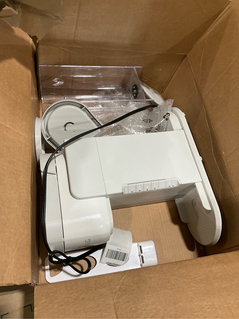 Condition photo showing As Is for Keurig K-Express Single Serve K-Cup Pod Coffee Maker, 3 Brew Sizes, Strong Button Feature, 42oz Removable Reservoir, Warm Stone