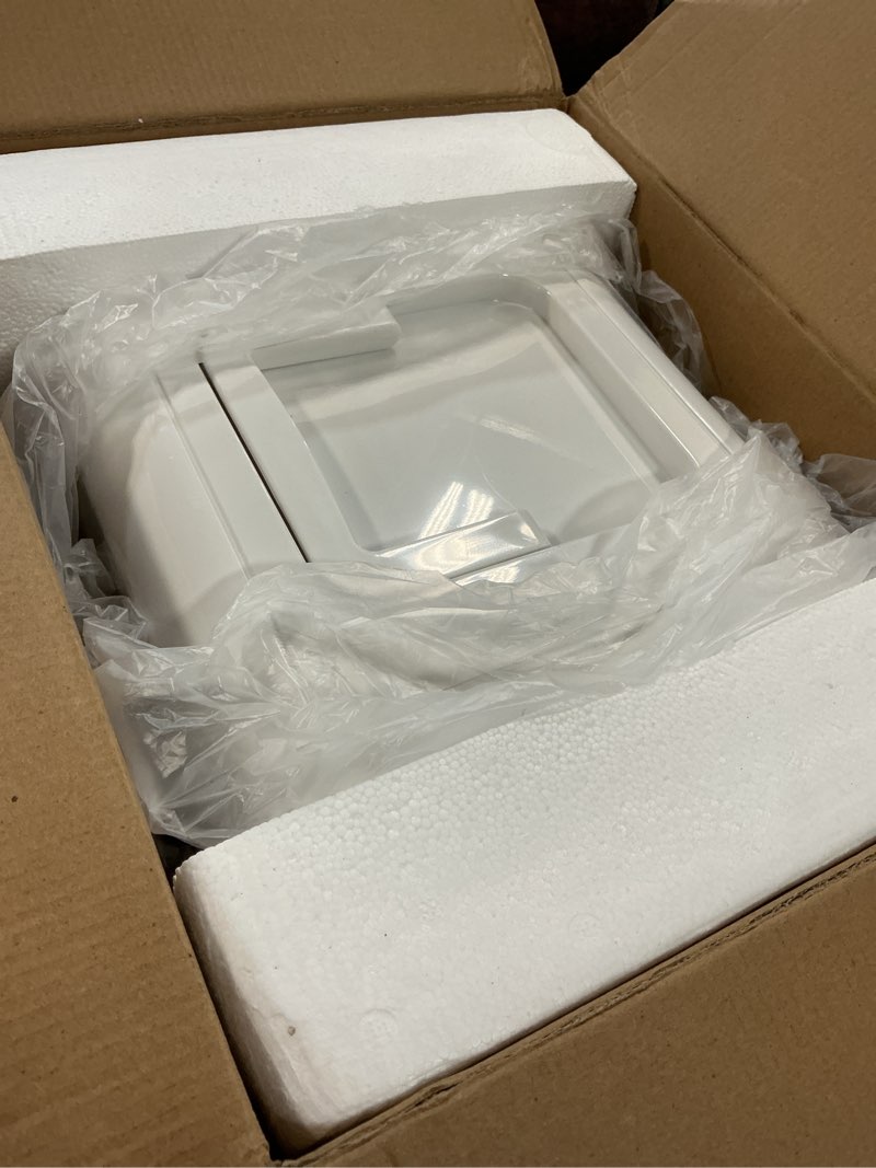 Condition photo showing As Is for Cooluli 10L Mini Fridge for Bedroom, Car, Office Desk & Dorm - Portable Thermoelectric Cooler & Warmer for Food, Drinks, Skincare - AC/DC Refrigerator with Glass Front, Black 10 Liter Black