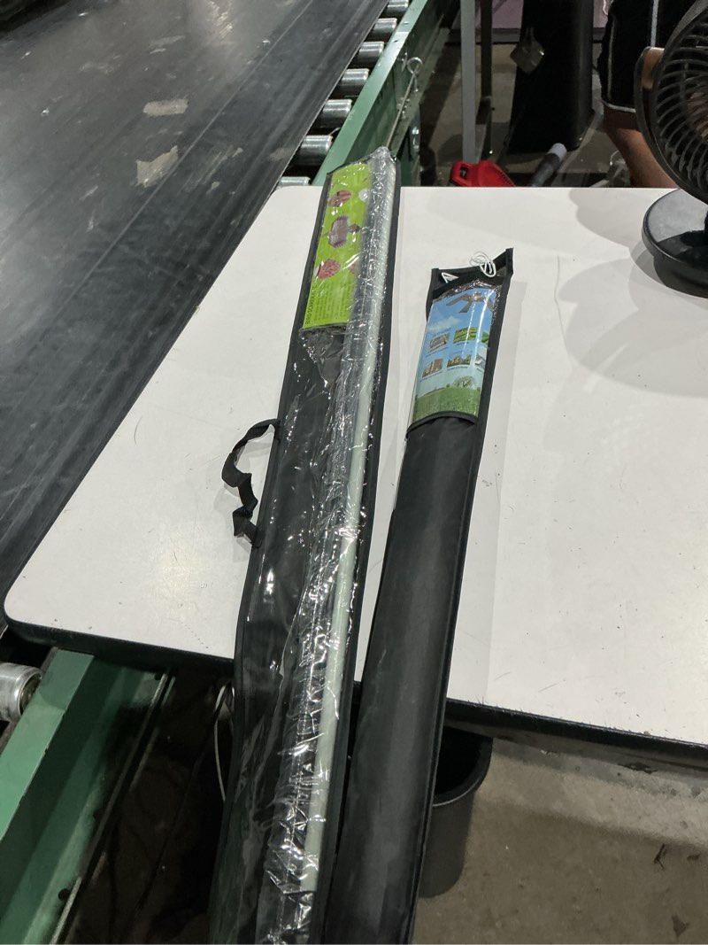 Condition photo showing As Is for bird hawk flying kite with pole crop protector bird scare flying kite with 4m pole has the effect of scaring birds pink