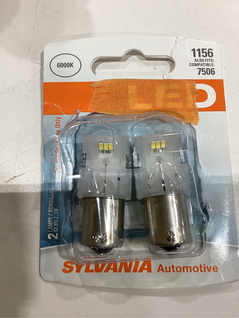 Condition photo showing Good Condition for sylvania 1156 white led automotive mini bulb  pack of 2