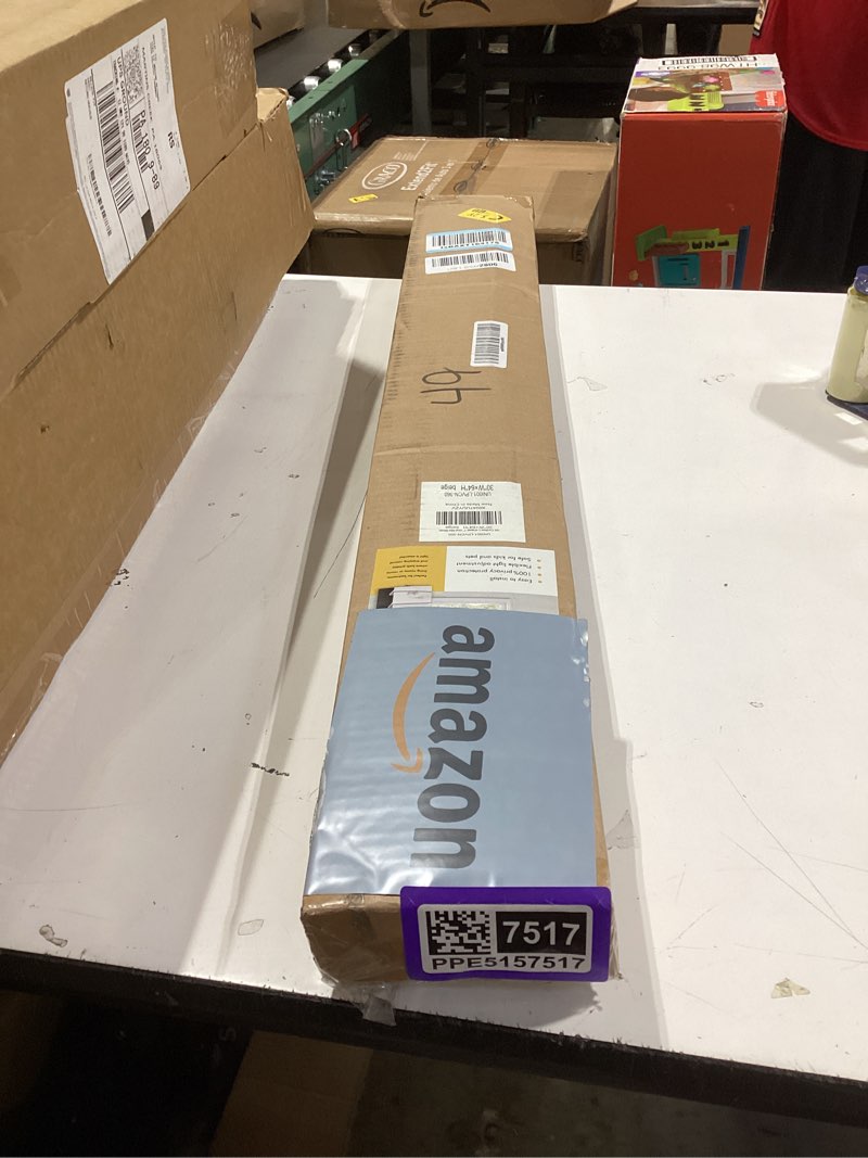 Condition photo showing New/Like New for unishades no drill blinds for windows 1" vinyl l-shaped slats cordless mini blinds for home, for window size 30" w × 64" h beige beige 30" w × 64" h