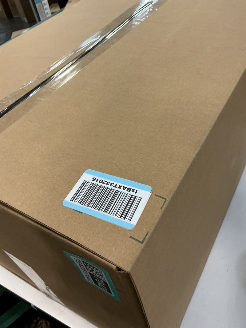 Condition photo showing Good Condition for IRIS USA Top-Entry Litter Box with Scoop, Enclosed Square Style Litterbox with Odor Control, Easy to Clean for Cats, Covered Dog Proof Litter Box Design, White/Gray Premuim Top Entry White