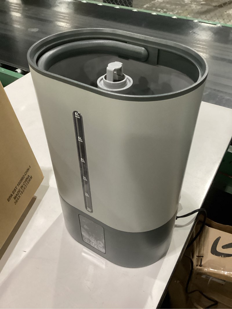 Incomplete Ultra sonic mist humidifier cool and warm mist