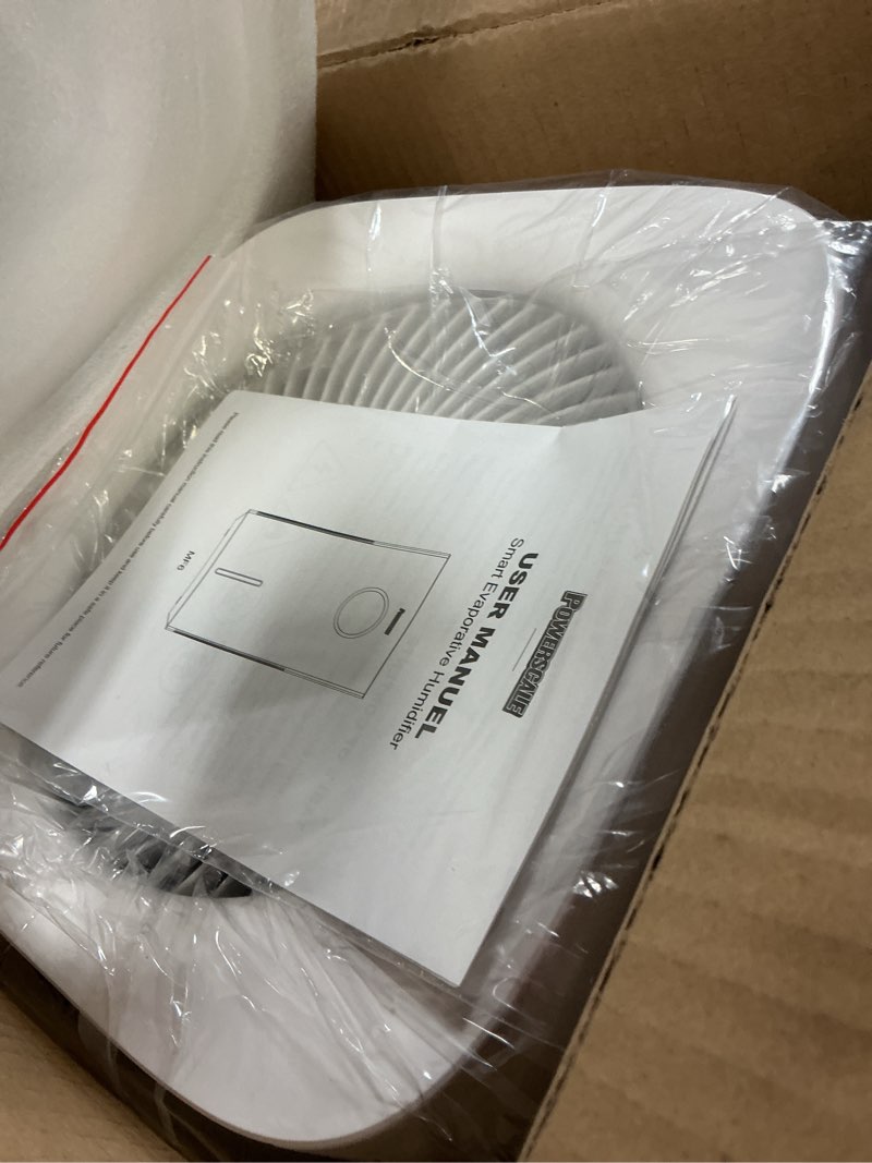 Condition photo showing Good Condition for powerscale mf6 smart evaporative humidifiers for home, 1.8 gal top-fill, up to 700ml/h mist-free output, wifi smart touchscreen control, auto filter dry, electrolysis self-clean, quiet sleep mode