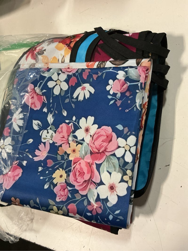 Condition photo showing Good Condition for eurzom 6 pack adult bibs for elderly women men, reusable adult bibs for eating with optional crumb catcher clothing protector