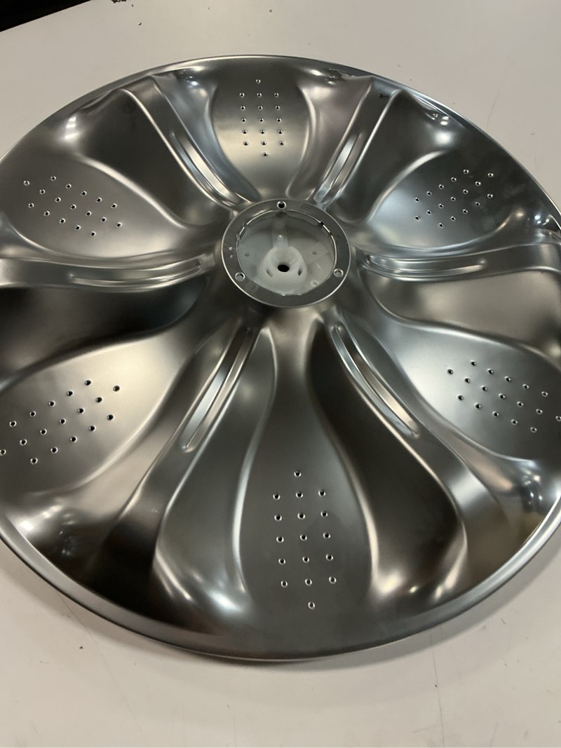 Condition photo showing Good Condition for agz72909711 agitator plate with 5006ea3009b washer pulsator cap compatible with lg washer agz72909713 washplate pulsator assembly replaces: ap6800730, 4873462, agz72909703, ps12588963 agz72909711 with washer pulsator cap