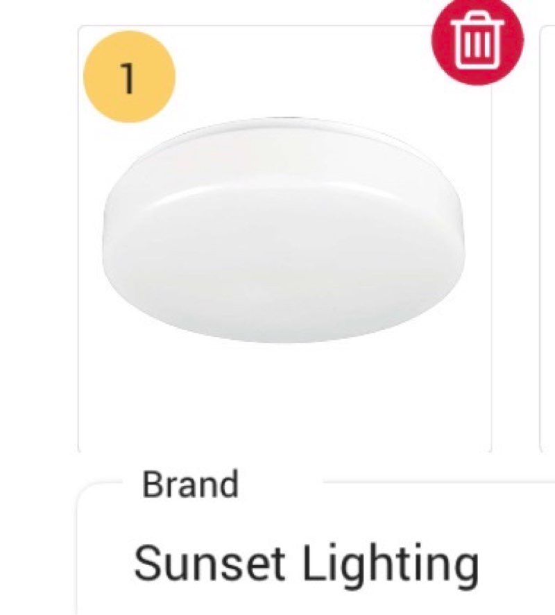 Sunset Lighting F8059 2 Light Fluorescent Energy Star And Ca Title 24 Compliant - White