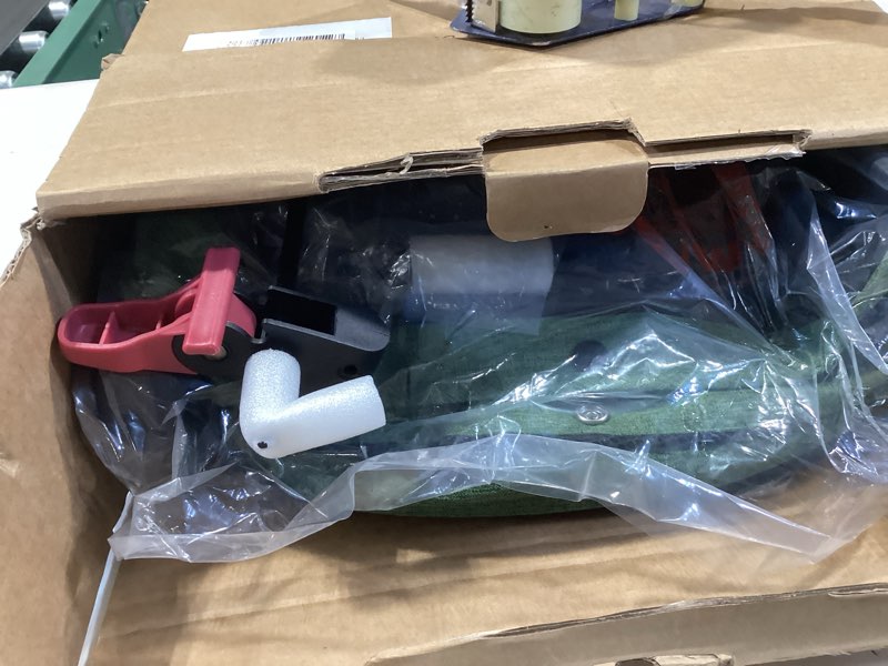 Condition photo showing Good Condition for roodo 3 wheel pet stroller best lightweight foldable compact portable jogger all terrain travel pet gear puppy kitty stroller for up to 30lbs medium small dogs and cats(green) cationic green