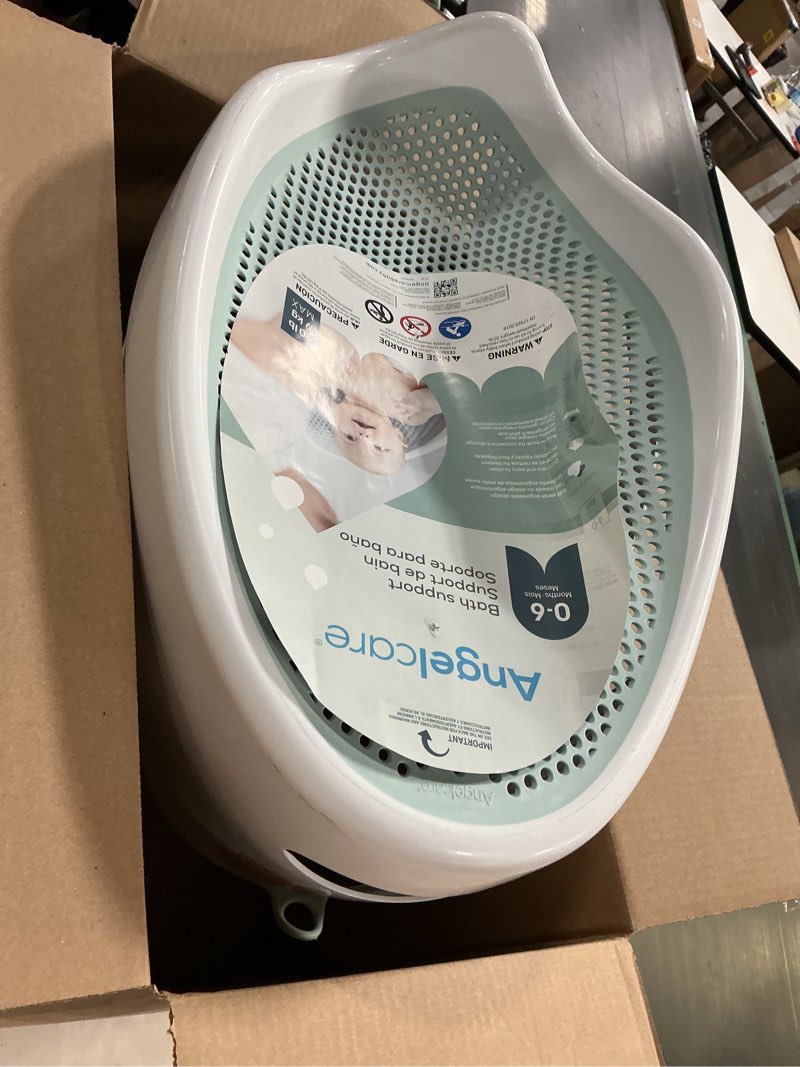 Condition photo showing Good Condition for angelcare baby bath support (aqua) | ideal for babies less than 6 months old bath support blue