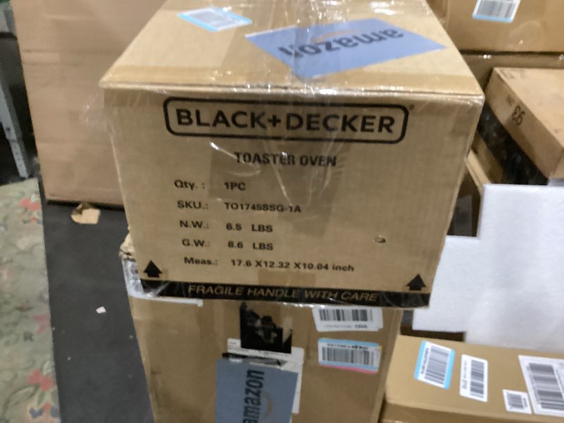 Condition photo showing Good Condition for BLACK+DECKER 4-Slice Toaster Oven with Natural Convection, Stainless Steel, TO1760SS (TO1760SST-1)