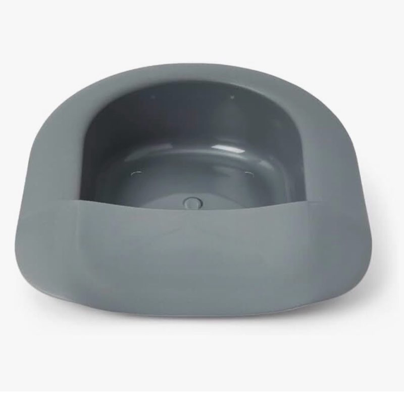 durafit bariatric bedpan, mega-fracture, graphite, 17.75" l x 16.25" w x 5" h, 900 lb. capacity,1,each,dync8552h