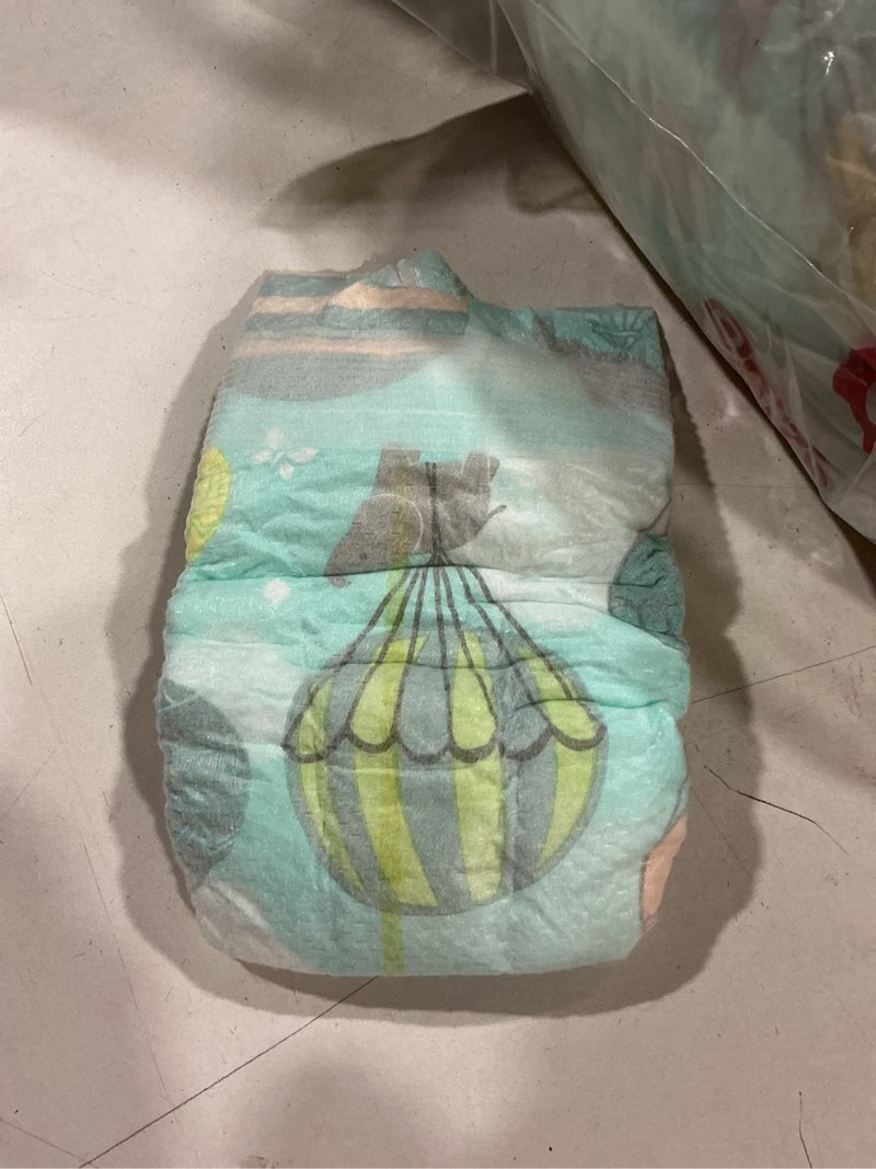 Condition photo showing As Is for the honest company comfort dry disposable daytime diapers for sensitive skin, hypoallergenic, all the alpacas + turtle time, club box size 1 (8-14 lbs) 78 count size 1 (78 count) all the alpacas + turtle time