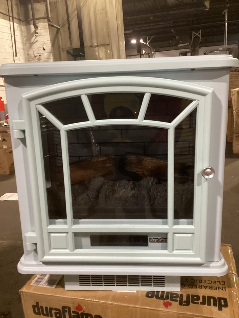 Condition photo showing Good Condition for duraflame Infrared Quartz Electric Stove Heater - DFI-591-11 - Sky Blue