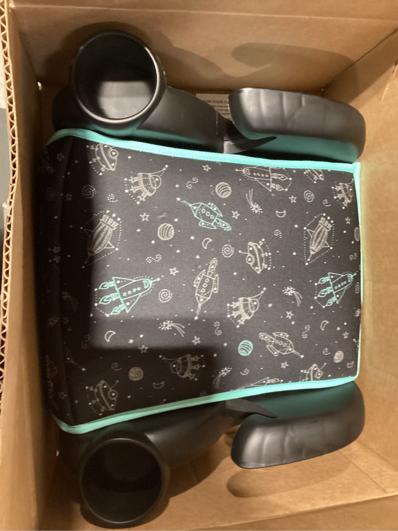 Condition photo showing Good Condition for Evenflo GoTime No Back Booster Car Seat (Blue Astro)