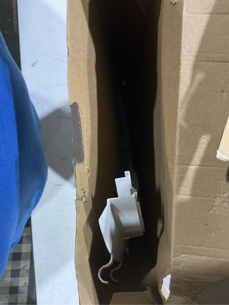 Condition photo showing As Is for we49x20697 dryer bearing kit compatible with ge contains top front bearing we3m26 drum felt we9m30 drive belt we12m29 slides we1m1067 (we1m481) glide slides we1m504 (we1m333) we12x83 pulley idler