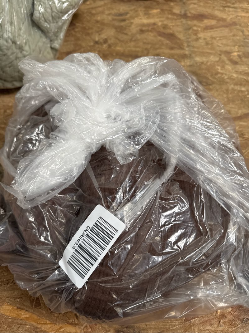 Condition photo showing Good Condition for organic airy gauze blanket, king/cal king, chocolate