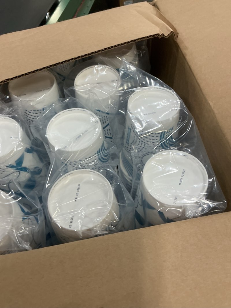 Condition photo showing New/Like New for Dixie To Go Paper Coffee Cups With Lids, 12 oz, 156 ct, Disposable Insulated Paper Cups for On-The-Go Hot or Cold Beverages 12 Ounces (156 Count)