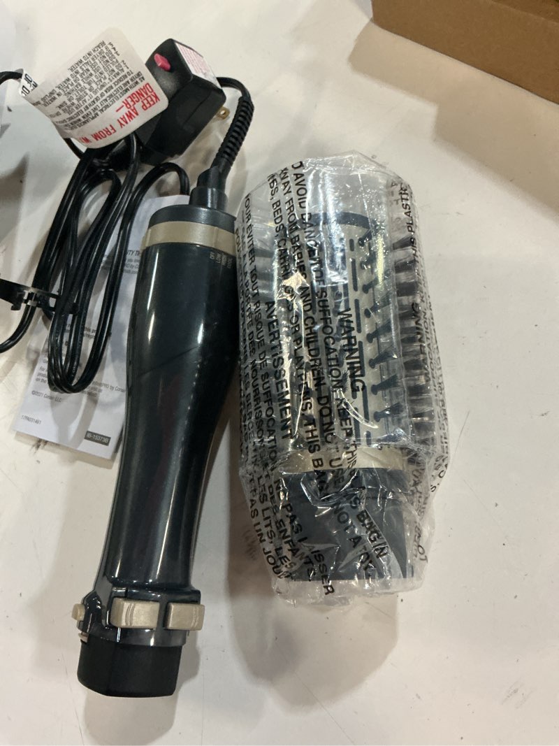 Condition photo showing Good Condition for infinitipro by conair hot air spin brush set with 2-inch and 1.5-inch brushes, hot air spin dryer brush