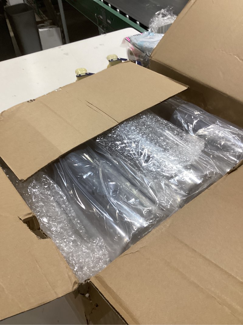 Condition photo showing Good Condition for nuogo 12 pcs plastic clear cylinder vase for home 16 inch acrylic flower clear vase centerpiece for centerpieces wedding party decorations