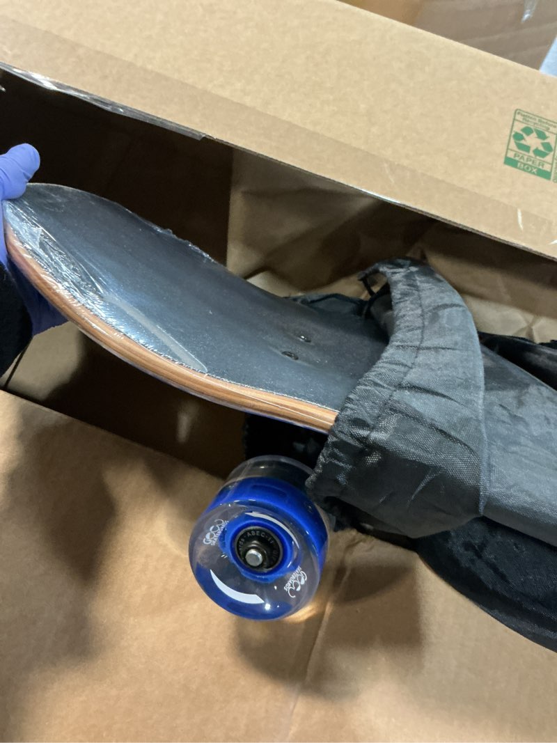 Condition photo showing Good Condition for Skateboards with Colorful Flashing Wheels for Beginners,Kids,Teens,Adults, Complete Standard Skate Boards 9 Layer Canadian Maple Deck Concave Skateboard 1-Lighting