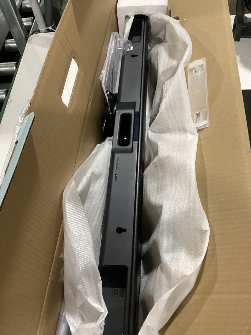Condition photo showing Good Condition for sony s100f 2.0ch soundbar with bass reflex speaker, integrated tweeter and bluetooth, (hts100f), easy setup, compact, home office use with clear sound black