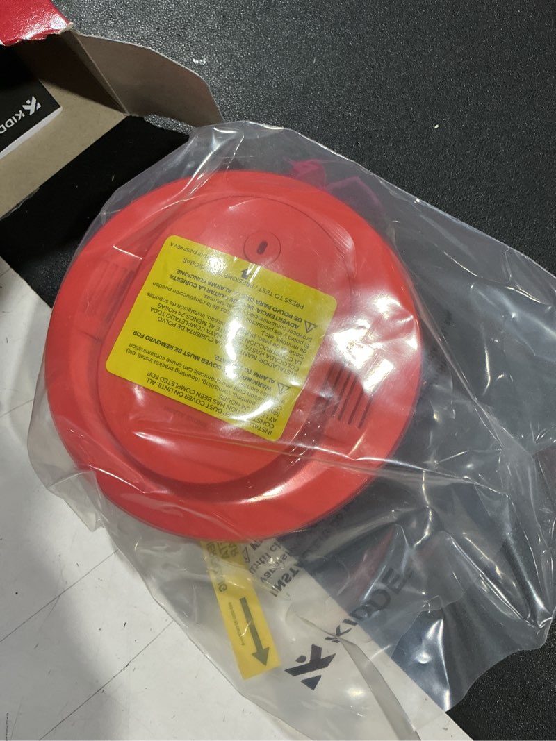 Condition photo showing Good Condition for kidde battery-operated photoelectric smoke detector alarm, 5-inch, batteries included