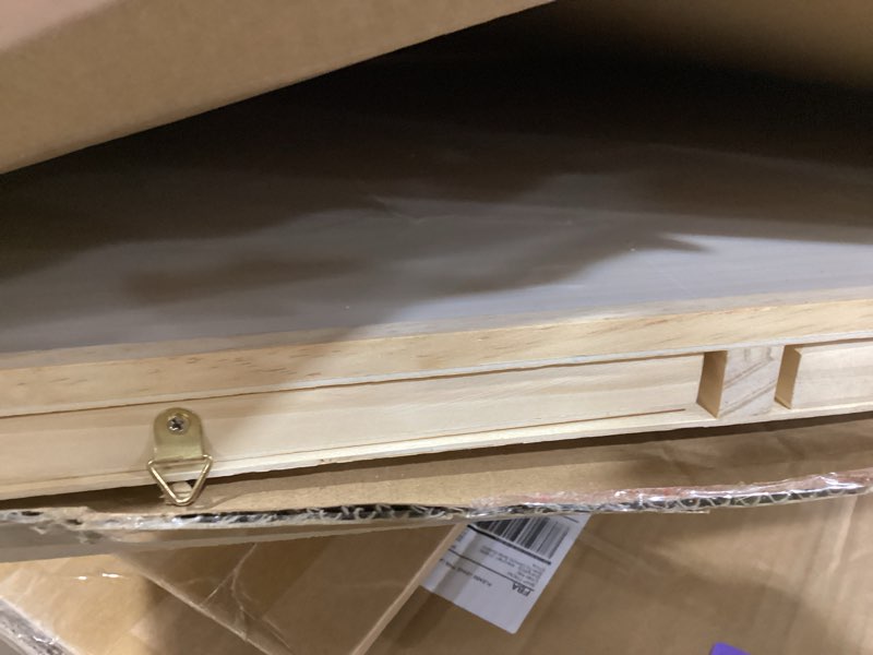 Condition photo showing Good Condition for rotatable 360-degree wheels puzzle board with drawers and cover 1000 pieces lightweight portable wooden puzzle table for adults size 30" x 22"