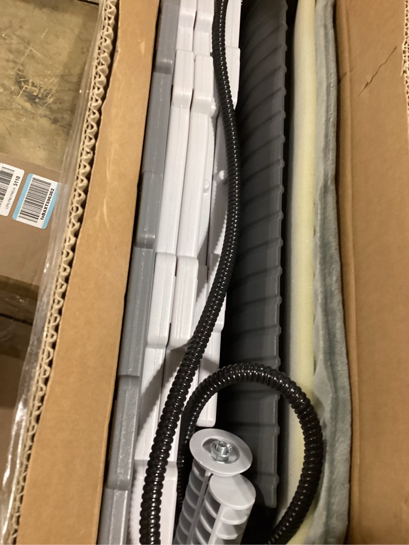 Condition photo showing item condition for Indestructible Heated Cat House for Outside - Extramely Waterproof & Weatherproof Heated Outdoor Cat House with Escape Door for Winter, Insulated Feral Cat Shelter for Barns Strays, 17.7x17x17.5 in Green - 17.7x17x17.5 In