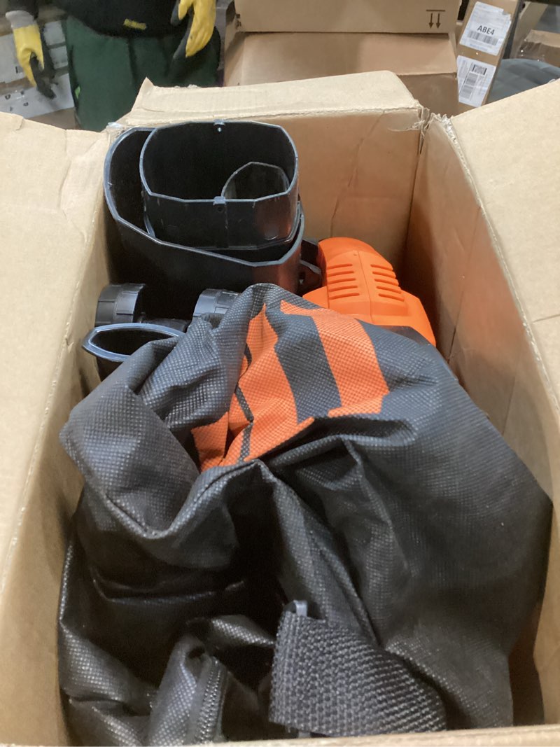 Condition photo showing As Is for AIVOLT 40V Cordless Leaf Blower and Vacuum Mulcher Combo, Leaf Vacuum Cordless with 40L Bag, Brushless Motor, 2 * 4.0Ah Batteries for Effortless Lawn Cleanup