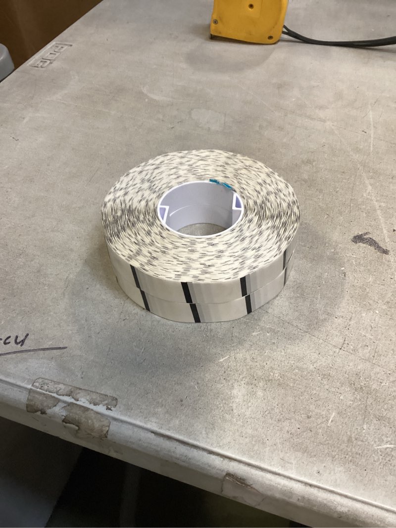 Assorted 3M 1/2” (12mm) low profile labels 1500 per roll