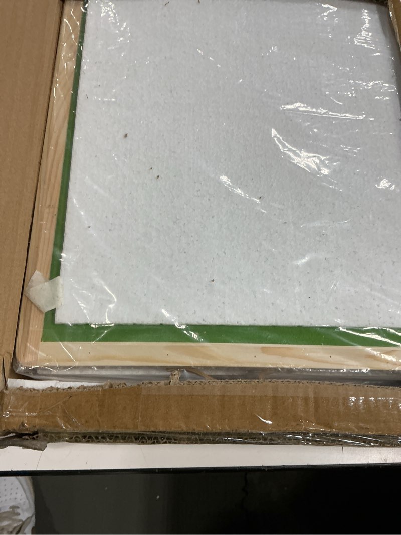 Condition photo showing Good Condition for Tektalk Convertible Jigsaw Puzzle Board, Two-Way Use Adjustable Puzzle Table with Cover & 4 Colored Sorting Drawers, Tilting Wooden Plateau, for Up to 1000 Pieces - Green