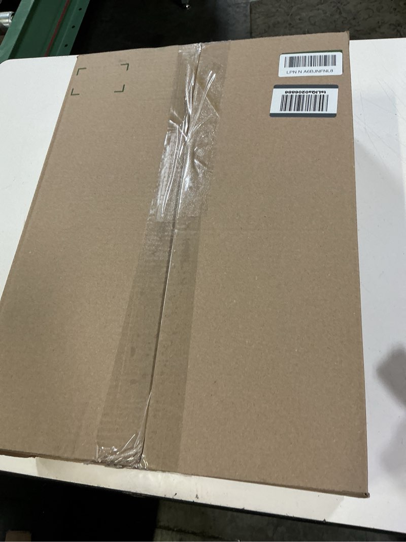 Condition photo showing New/Like New for upsimples 12x18 picture frame, display pictures 11x17 with mat or 12 x 18 without, wall hanging poster frames, black, 1 pack black 12x18