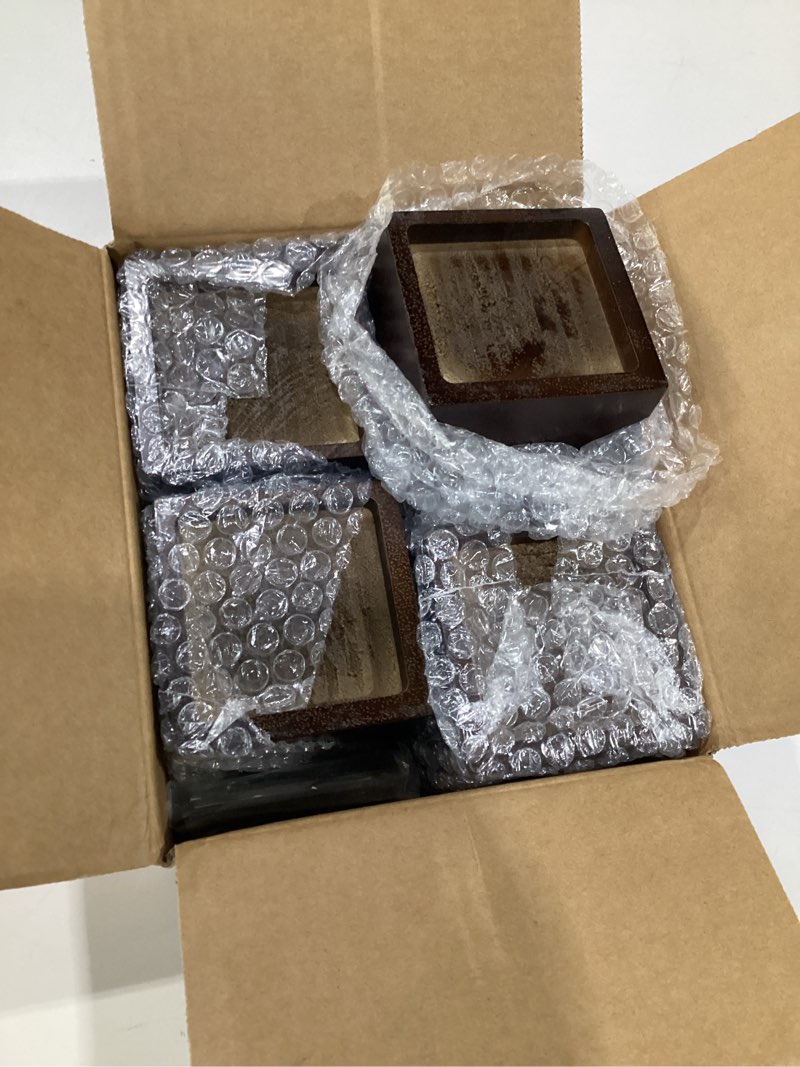 Condition photo showing Good Condition for Sopicoz Wood Bed Risers (4 inch Square)