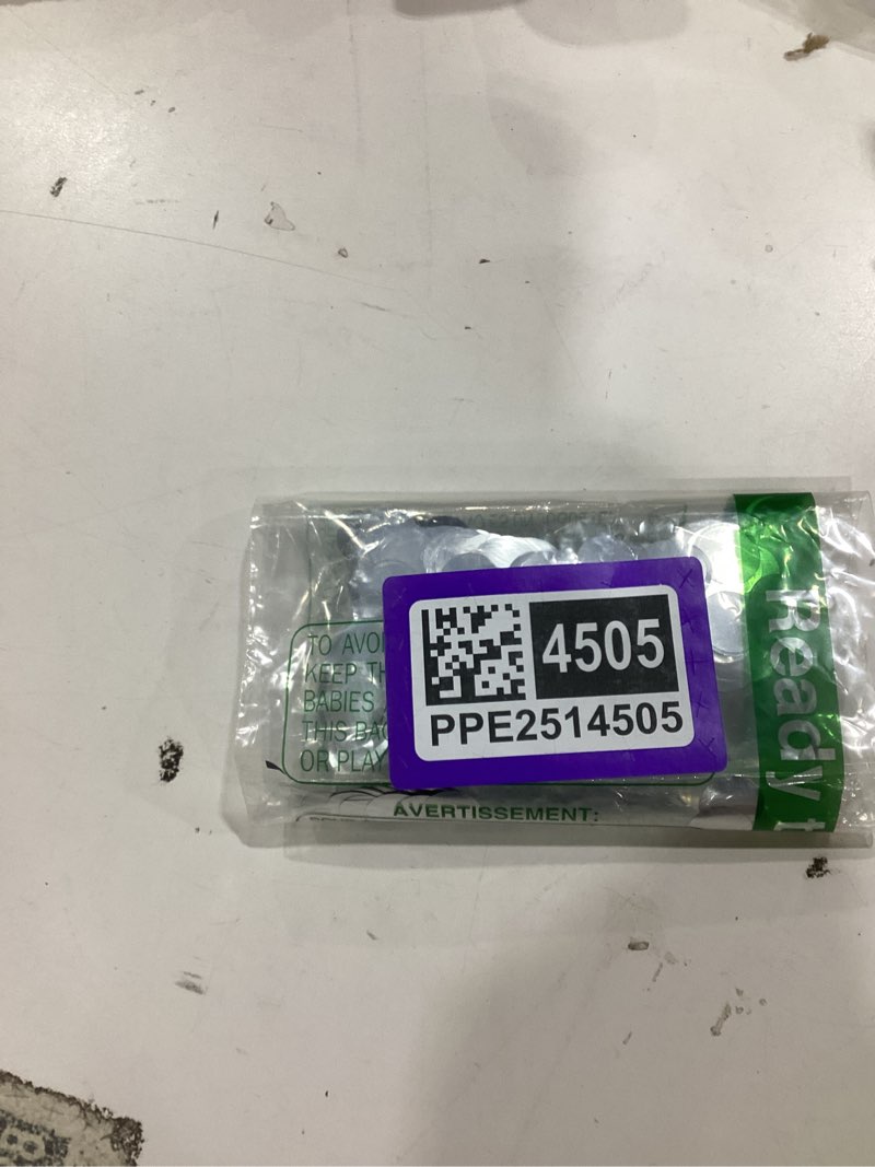 Condition photo showing Good Condition for Silver Metallic Foil Confetti 8000 Pcs Shiny Round Table Confetti for Fill Balloon Wedding Graduatio