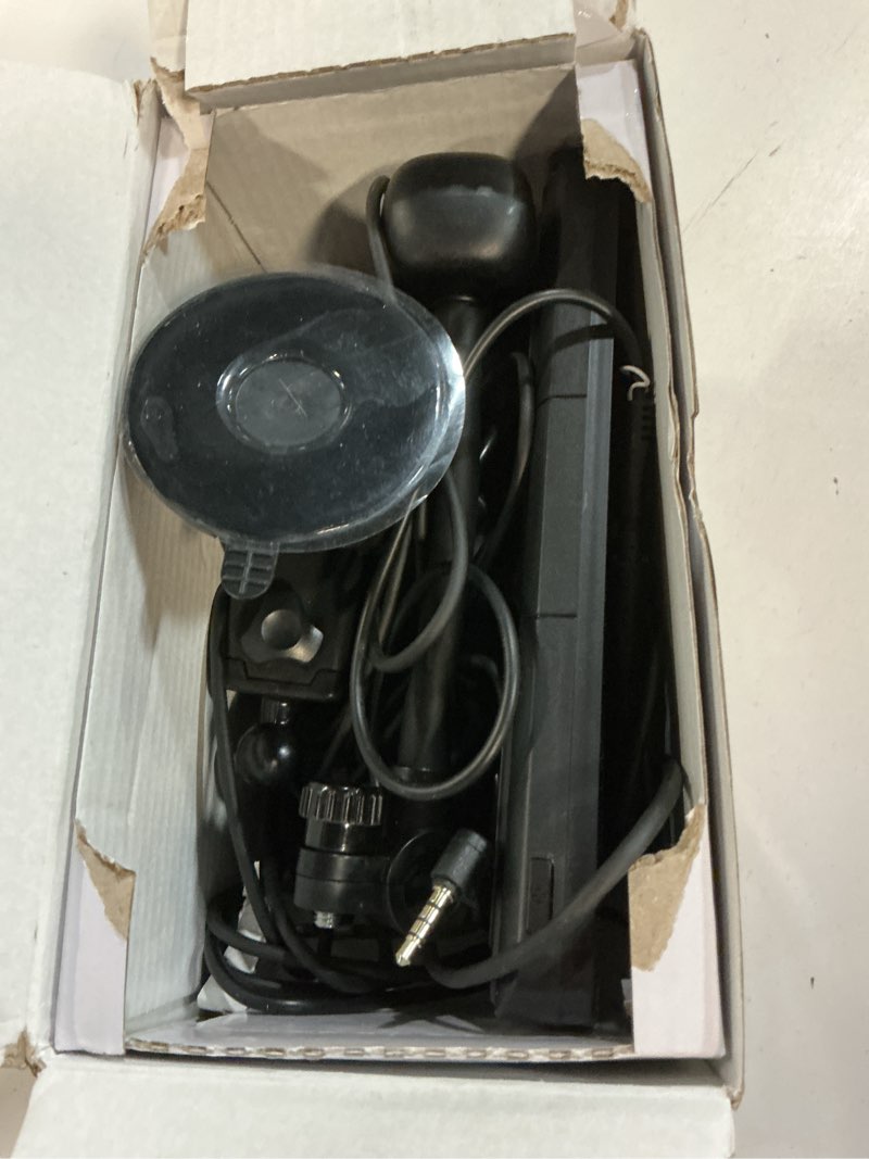 Condition photo showing As Is for baby car camera for 2 kids | 6.86" 1080p ips dual-camera split screen monitor - 360° rotation ir night vision - usb powered for rear facing 6.86-inch + dual cameras