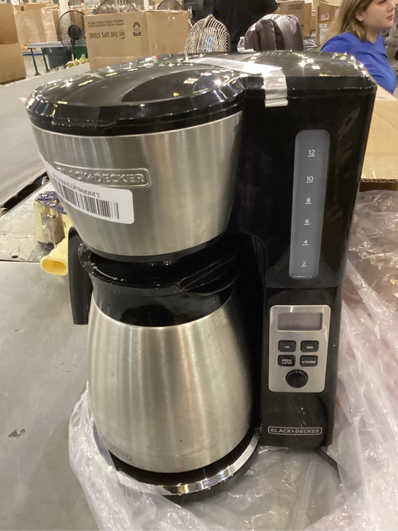 Black & Decker 12-cup coffeemaker
