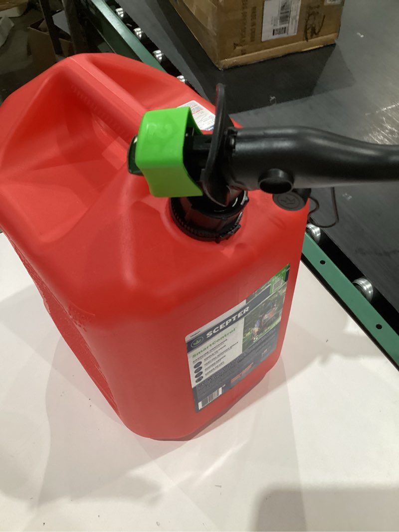 Condition photo showing Good Condition for scepter smartcontrol gas container with rear handle