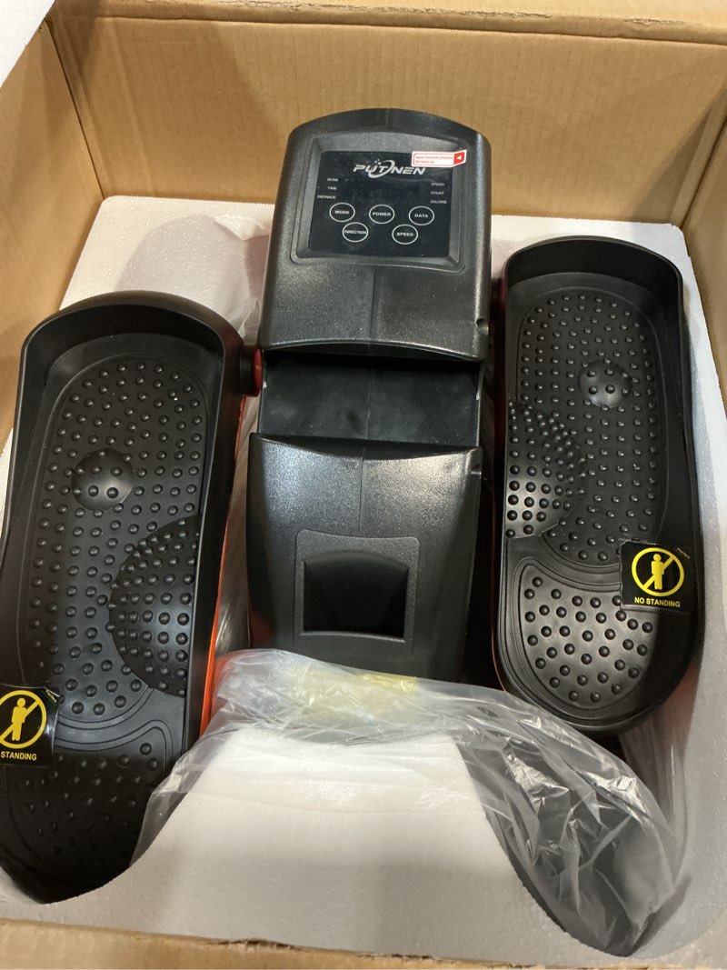 Condition photo showing Good Condition for putnen under desk elliptical machine, electric elliptical leg exerciser for seniors with 12 adjustable, portable quiet elliptical exercise machine, seated pedal exerciser with remote control
