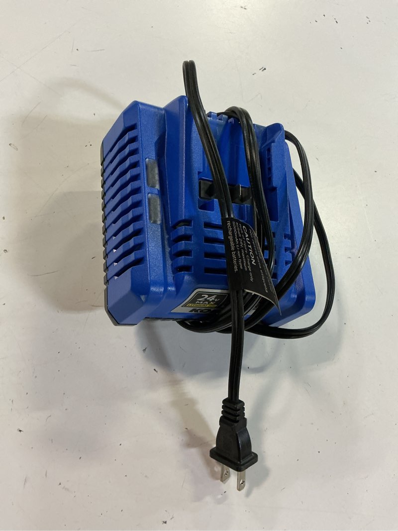 Condition photo showing Good Condition for kobalt krc 2445-03 24-volt lithium ion battery charger for cordless tools