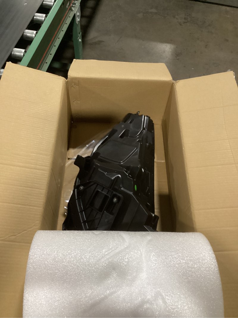 Condition photo showing As Is for Full LED Headlights, Compatible with 2021-2023 Tesla 3 Tesla Y Base Mayor Performance Long Range Standard Estandar, Replace 1514952 151495200C 151495200D Left Driver Side Front Head Lights Assembly Driver Side (LH)