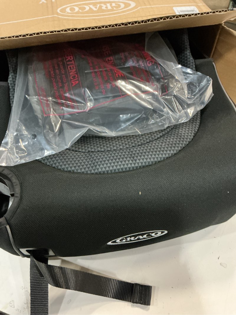 Condition photo showing Good Condition for Graco® TurboBooster® LX Backless Booster with Affix Latch | Backless Booster Seat for Big Kids Transitioning to Vehicle Seat Belt (Rio)