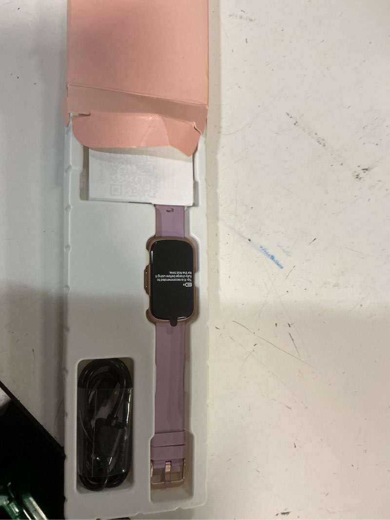 Condition photo showing New/Like New for rlqa smart watch, fitness tracker for women men purple(similar no same)